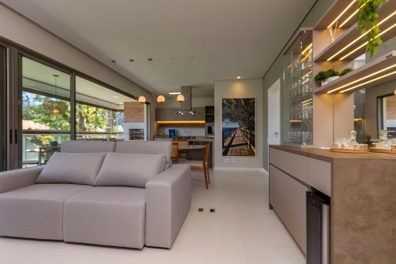 Punta Blu 101-9 - Apartamento De Alto Padrao Em Condominio Exclusivo, Quadra Poliesportiva - Piscina - Portaria 24H. Bombinhas Kültér fotó