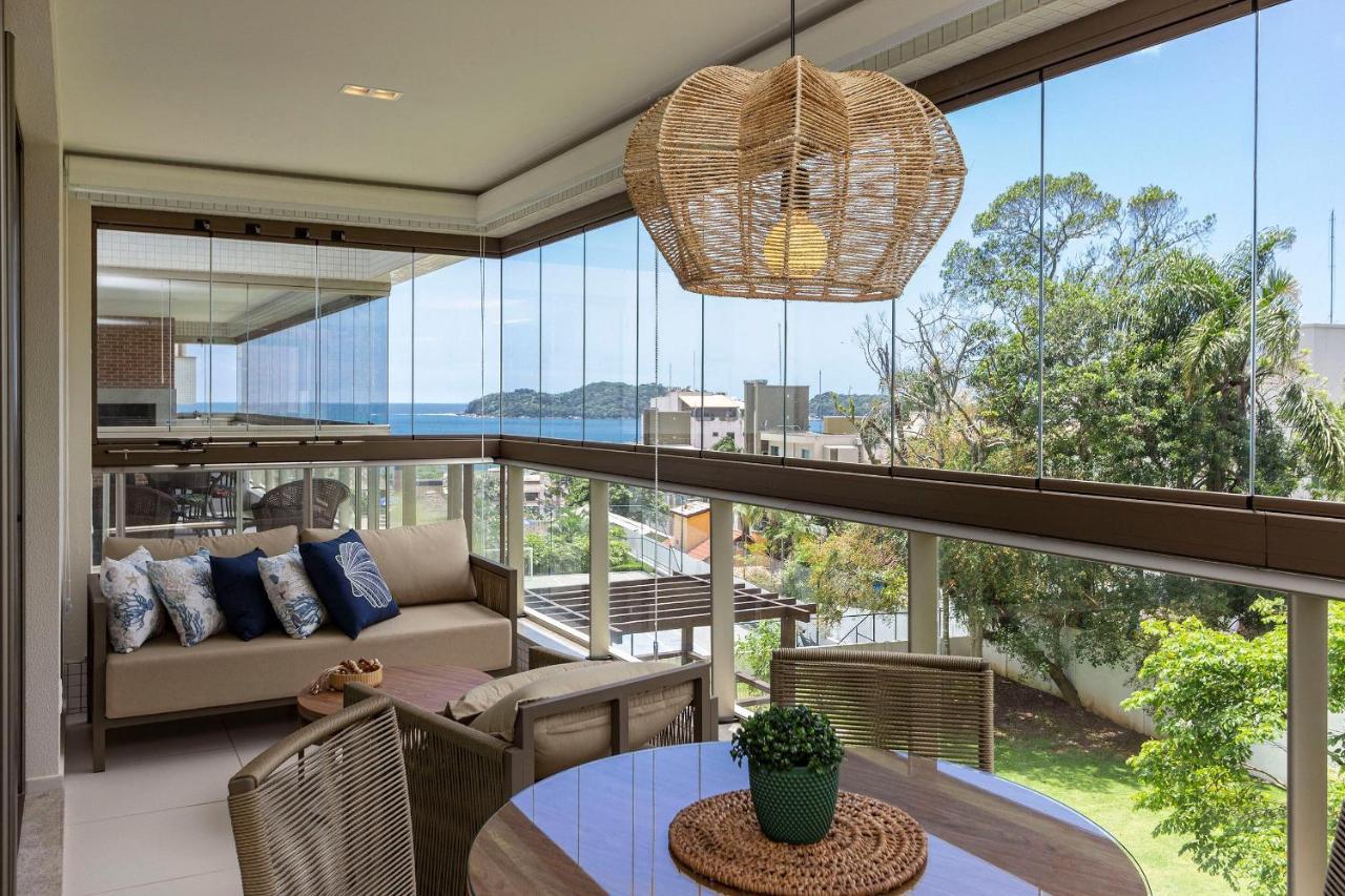 Punta Blu 101-9 - Apartamento De Alto Padrao Em Condominio Exclusivo, Quadra Poliesportiva - Piscina - Portaria 24H. Bombinhas Kültér fotó