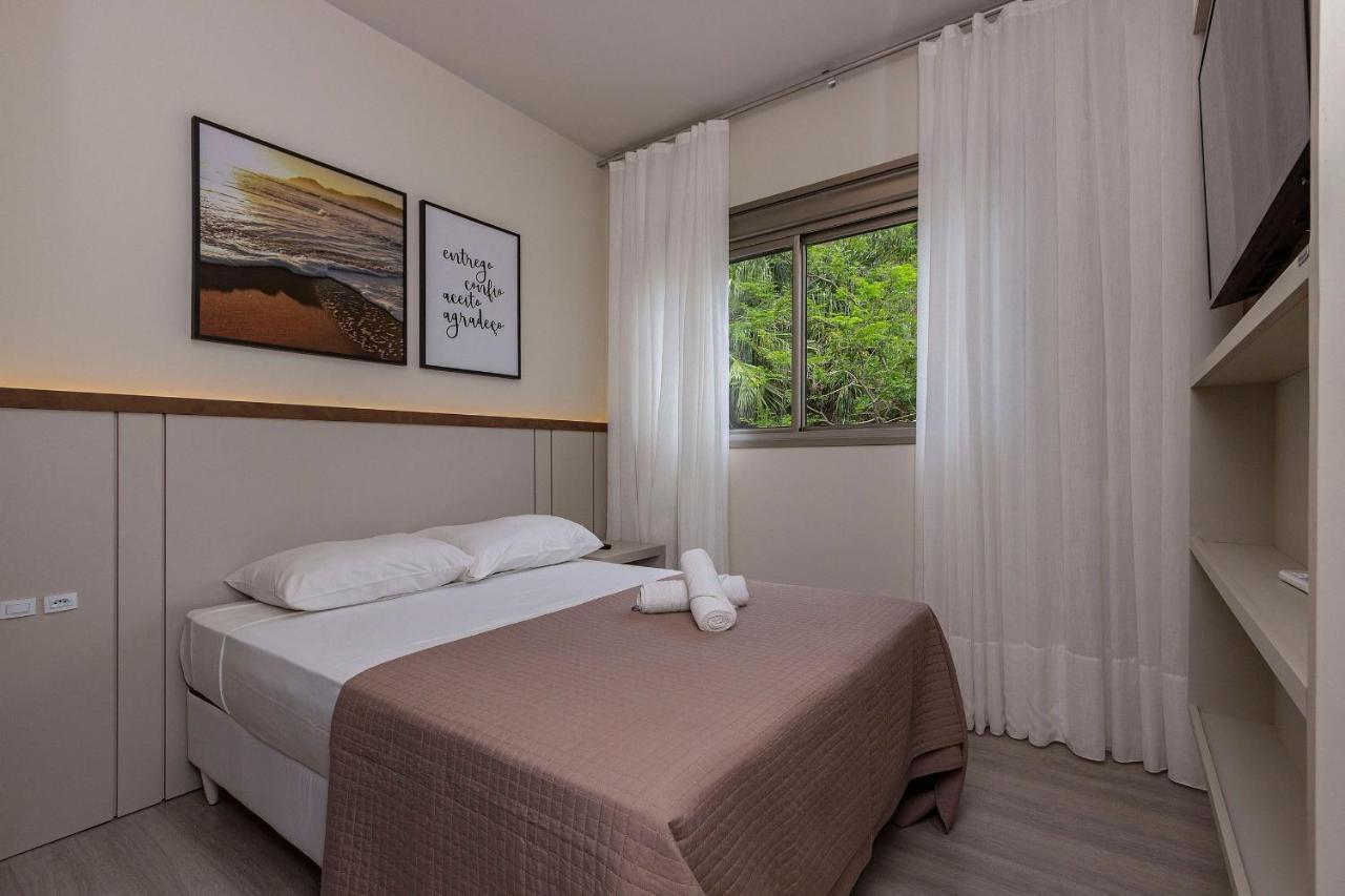 Punta Blu 101-9 - Apartamento De Alto Padrao Em Condominio Exclusivo, Quadra Poliesportiva - Piscina - Portaria 24H. Bombinhas Kültér fotó
