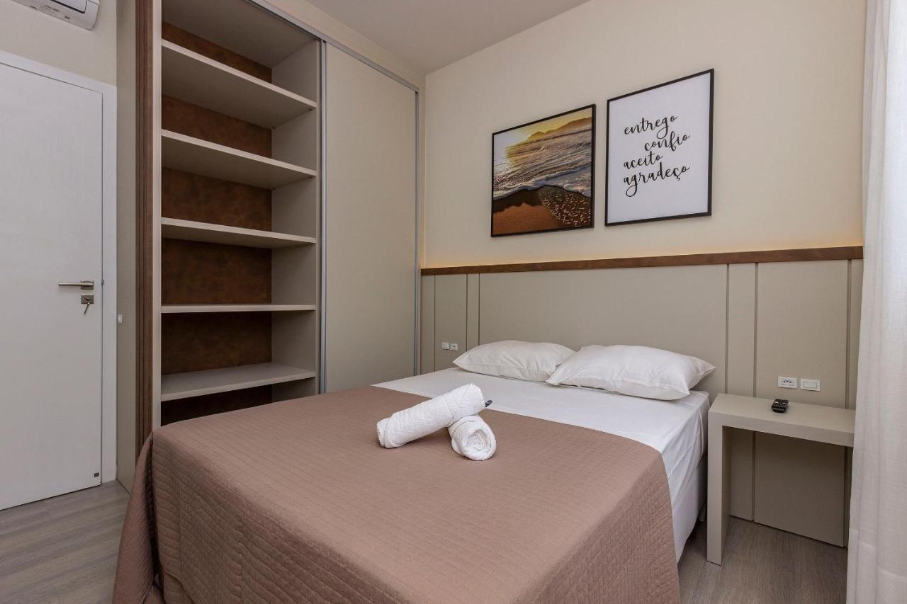Punta Blu 101-9 - Apartamento De Alto Padrao Em Condominio Exclusivo, Quadra Poliesportiva - Piscina - Portaria 24H. Bombinhas Kültér fotó