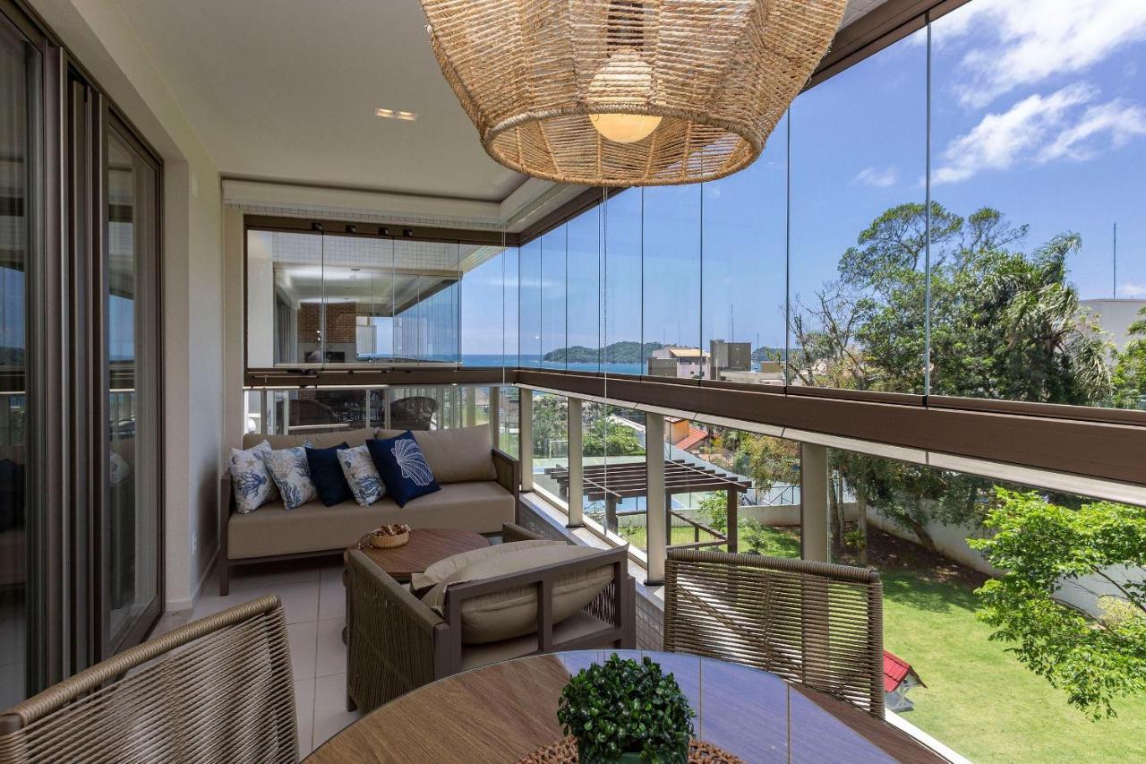 Punta Blu 101-9 - Apartamento De Alto Padrao Em Condominio Exclusivo, Quadra Poliesportiva - Piscina - Portaria 24H. Bombinhas Kültér fotó