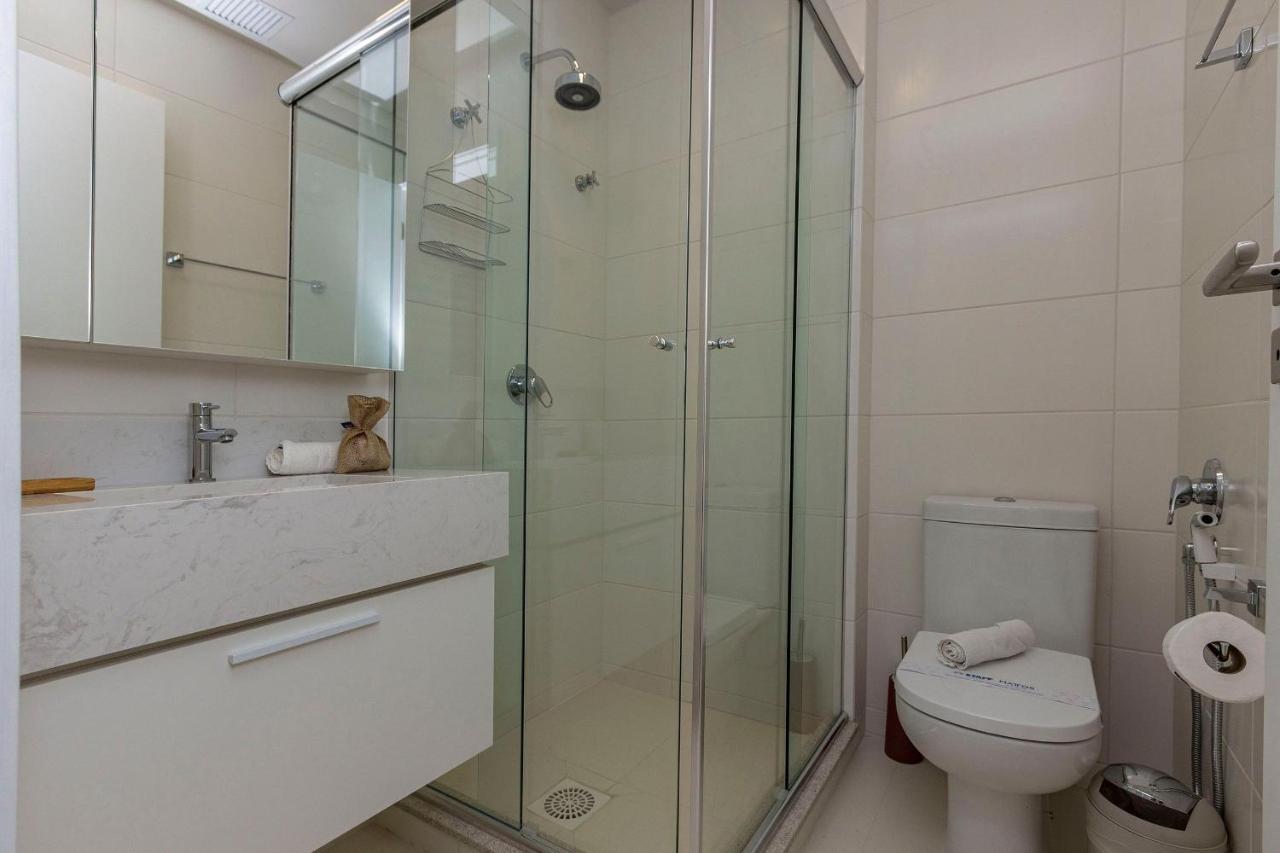 Punta Blu 101-9 - Apartamento De Alto Padrao Em Condominio Exclusivo, Quadra Poliesportiva - Piscina - Portaria 24H. Bombinhas Kültér fotó